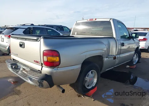 2002 GMC Sierra 1500 Sl z USA, uszkodzony, nr VIN 1GTEC14W22Z146500